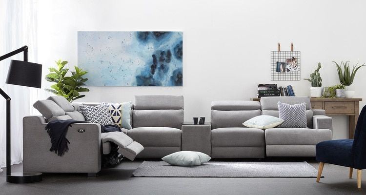 Sofa Lounge Style, Fabric and Comfortness